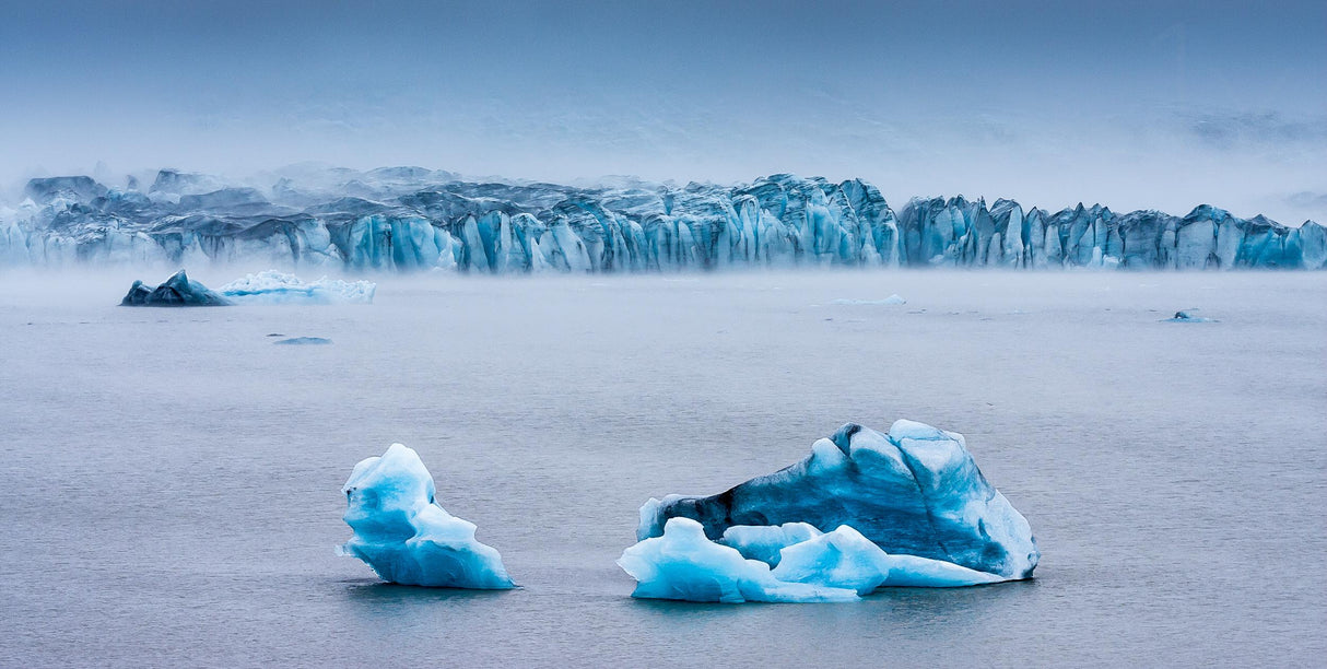 Ice Lagoon Poster och Canvastavla