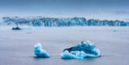 Ice Lagoon Poster och Canvastavla