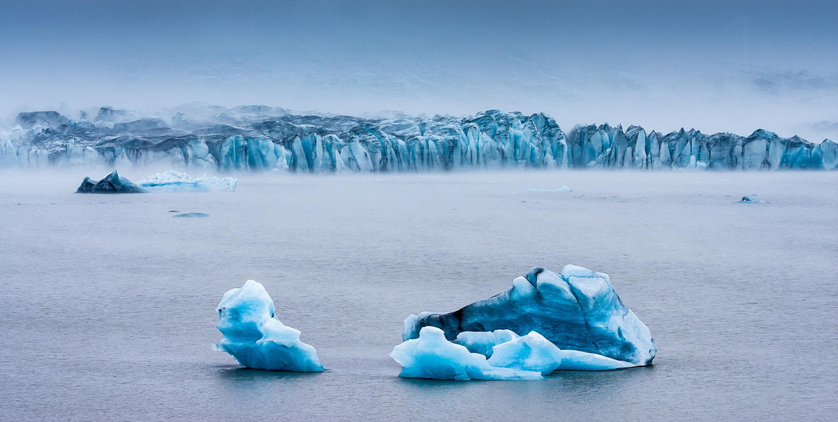 Ice Lagoon Poster och Canvastavla