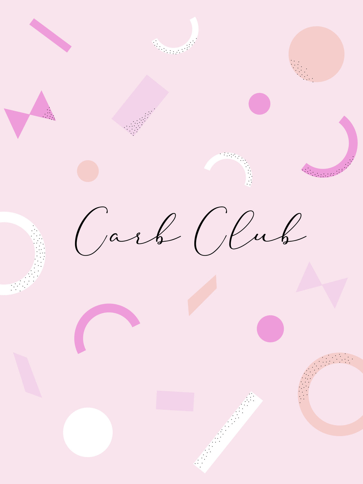 Carb Club Poster och Canvastavla