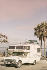 Surf Wagon Poster och Canvastavla