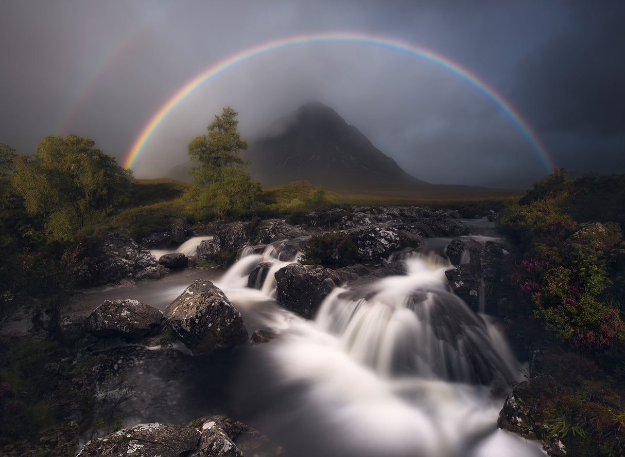 Etive Rainbow Poster och Canvastavla