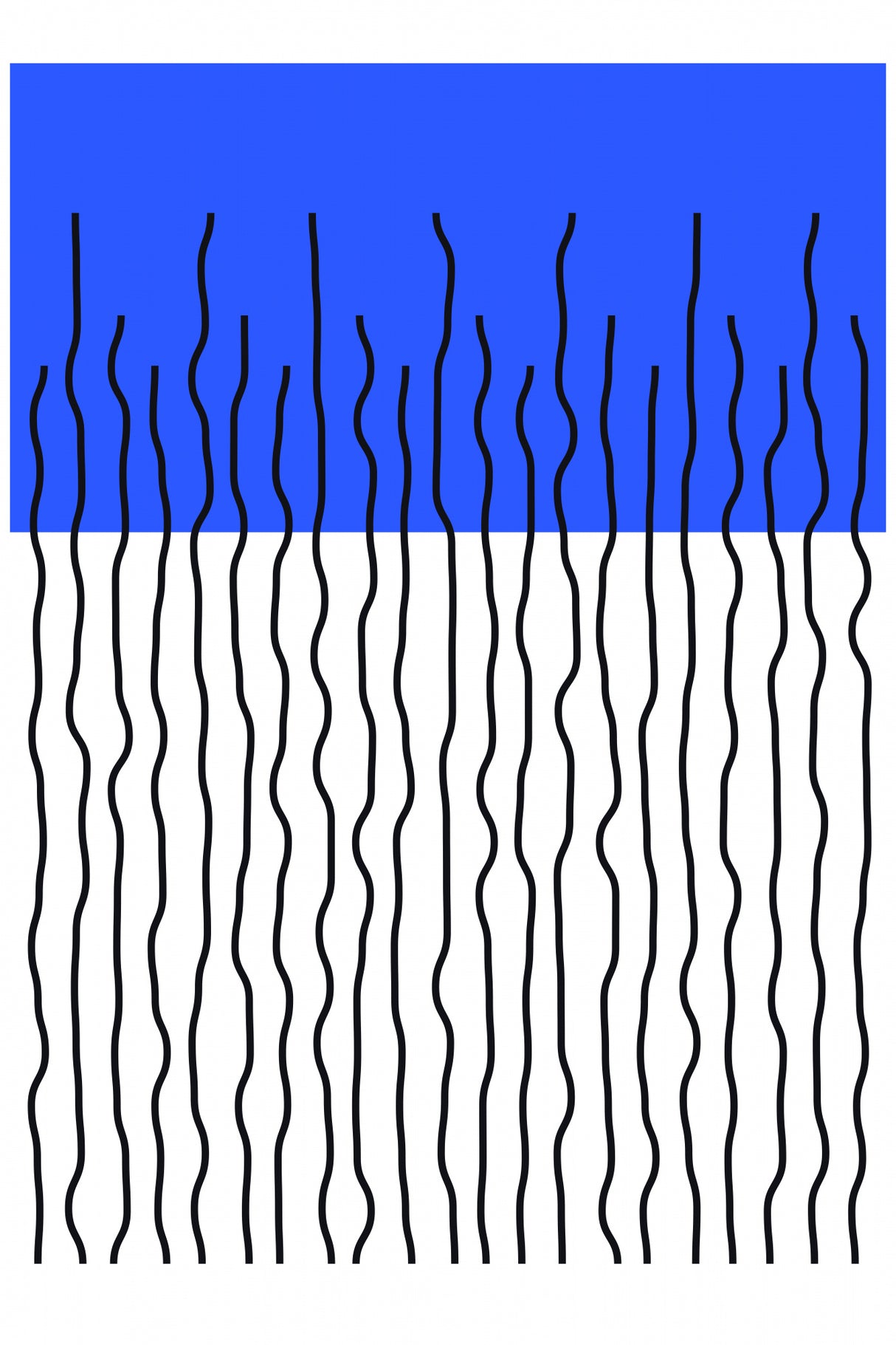 Minimal Primary #3 Poster och Canvastavla