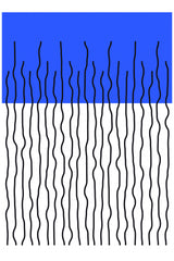 Minimal Primary #3 Poster och Canvastavla