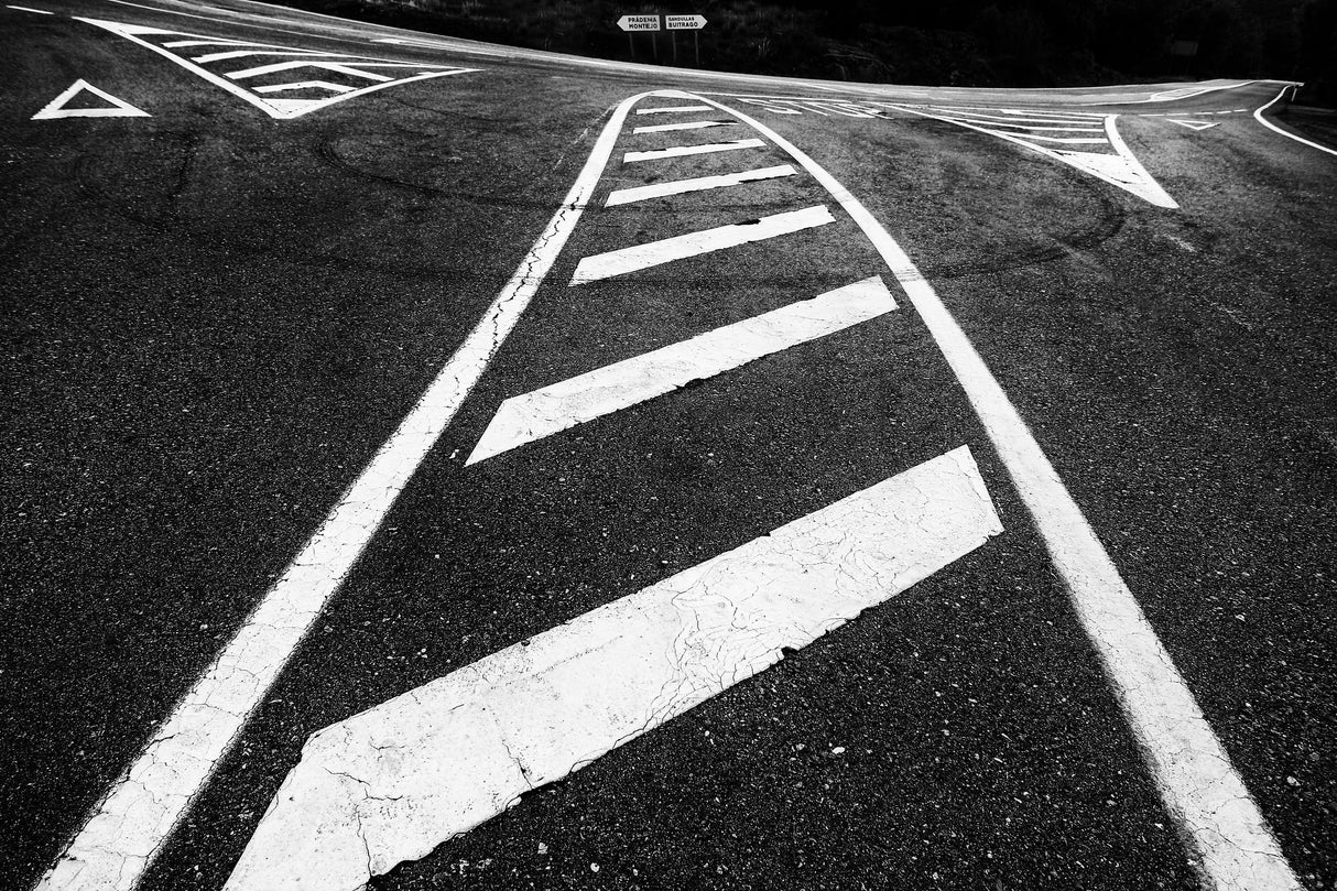 On the road Poster och Canvastavla