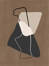 3x4 Aspectratioabstract79 Poster och Canvastavla