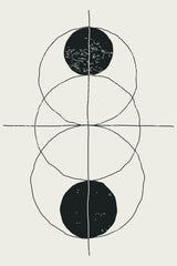 Minimal Geometric Shapes #1 Poster och Canvastavla