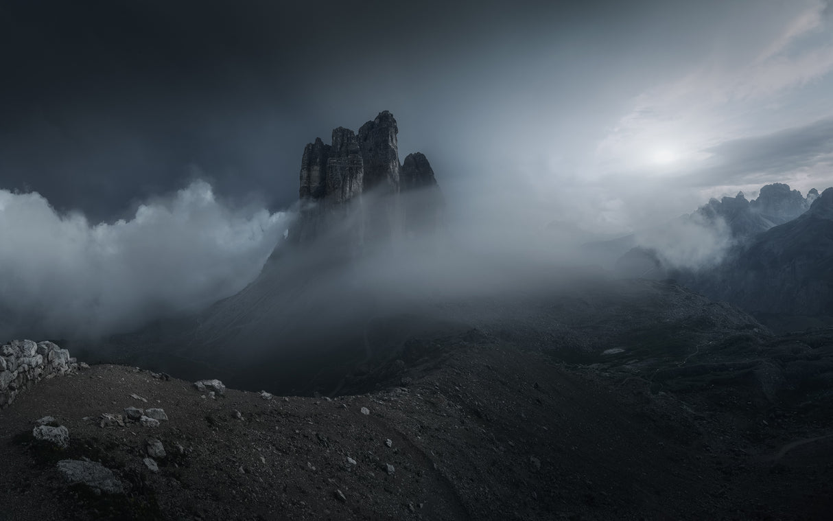 Tre Cime Poster och Canvastavla