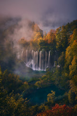 The Great Waterfall Poster och Canvastavla