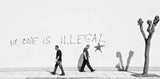 NO ONE IS ILLEGAL Poster och Canvastavla