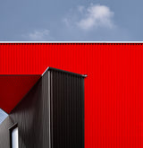 Black/Red. Poster och Canvastavla