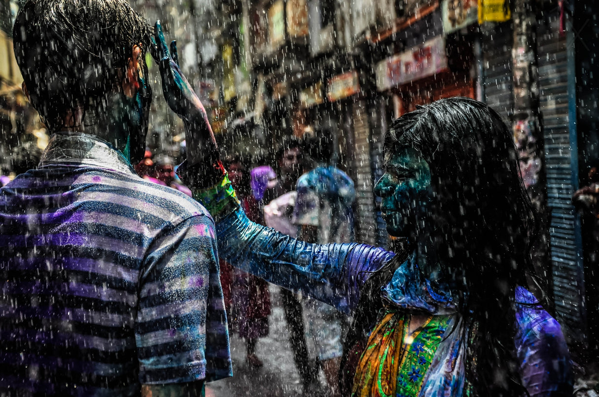 Holi Festival Of Color Poster och Canvastavla