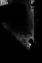 Lights and shadows of Naples Poster och Canvastavla