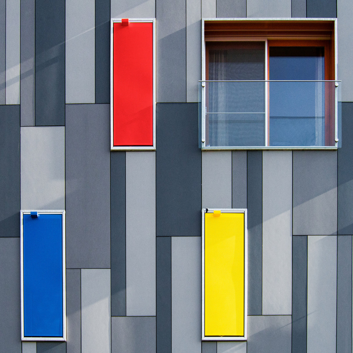 Shutters and window Poster och Canvastavla