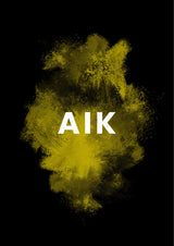 AIK, fotbollsposter, affisch och tavla