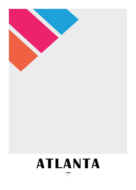 Atlanta poster seriea Vas och keramikposter