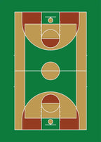 Basketball 18 Vas och keramikposter