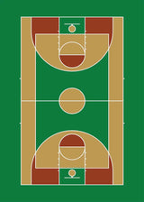 Basketball 18 Vas och keramikposter