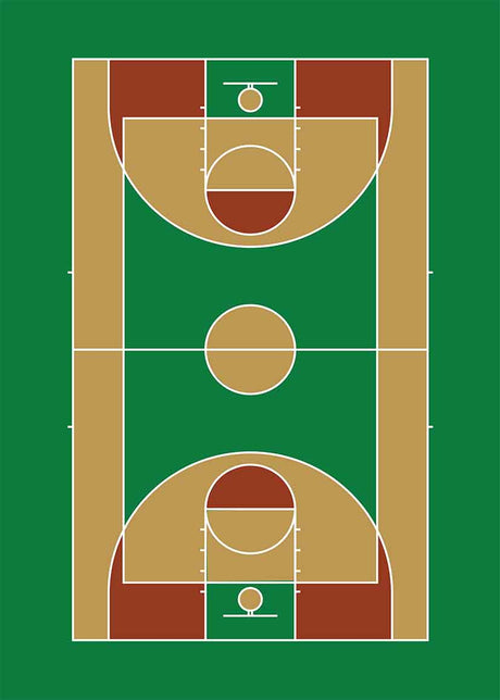 Basketball 18 Vas och keramikposter