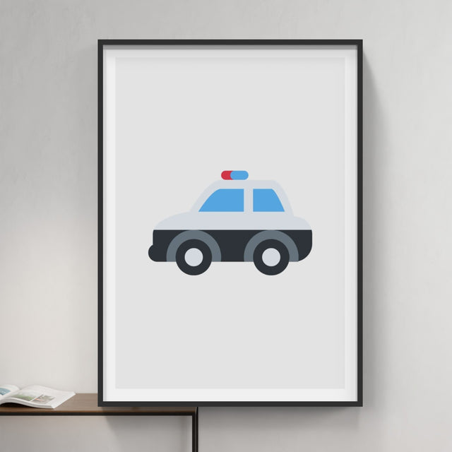Polisbil poster