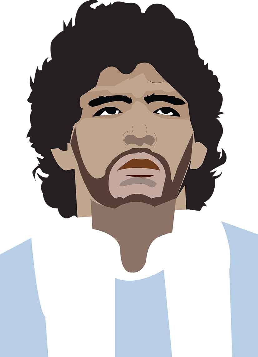 Diego Maradona poster