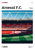 Arsenal Emirates stadium poster