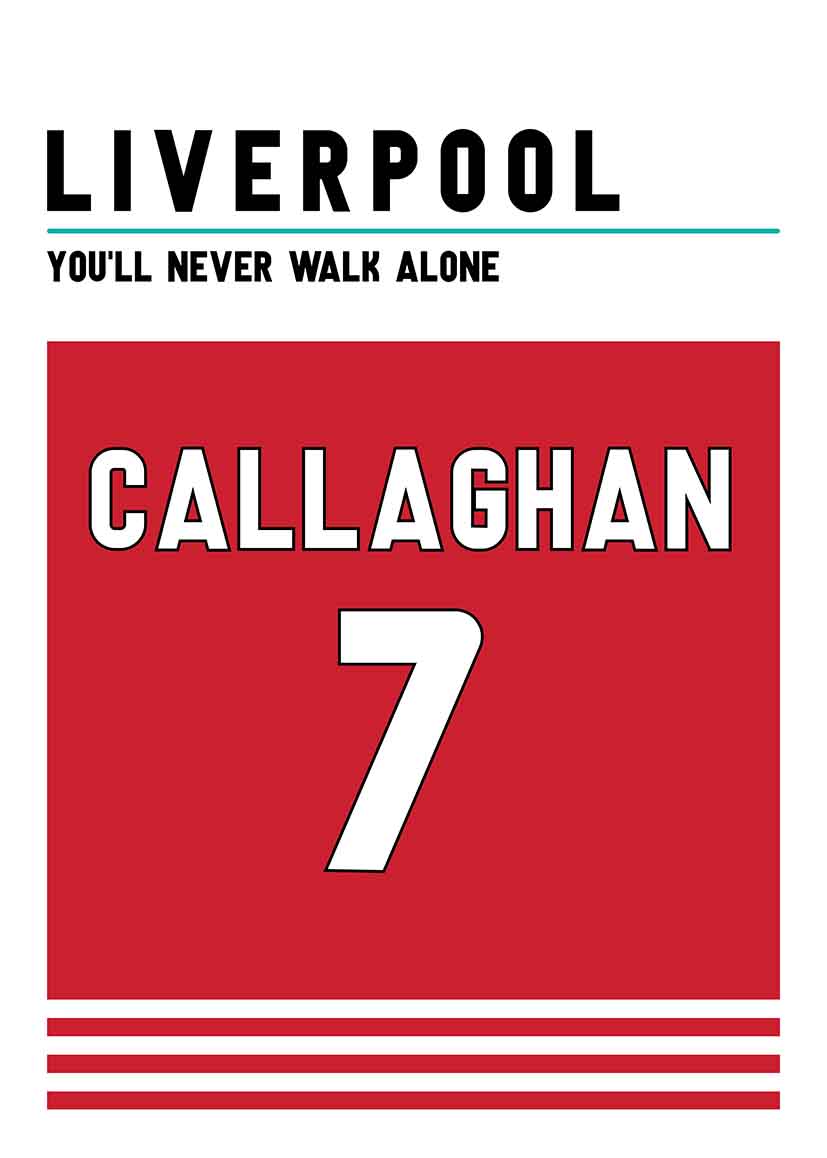 Ian Callaghan Liverpool poster