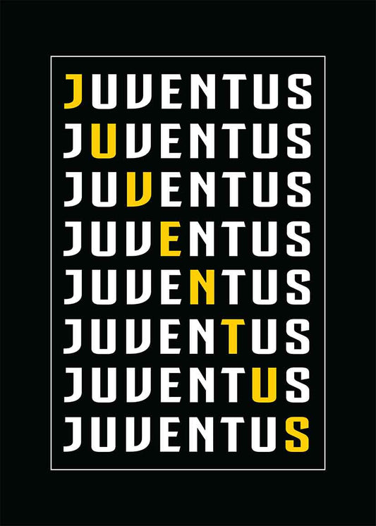 Juventus FC poster wp Vas och keramikposter