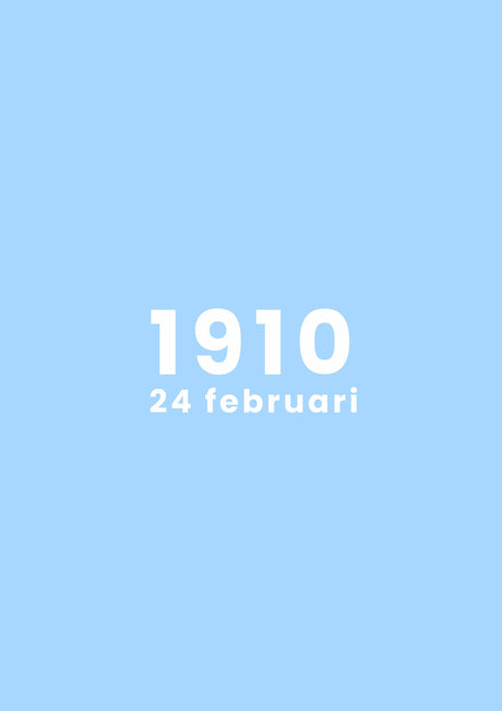 Malmö FF: 1910 - 24 feb ljusblå