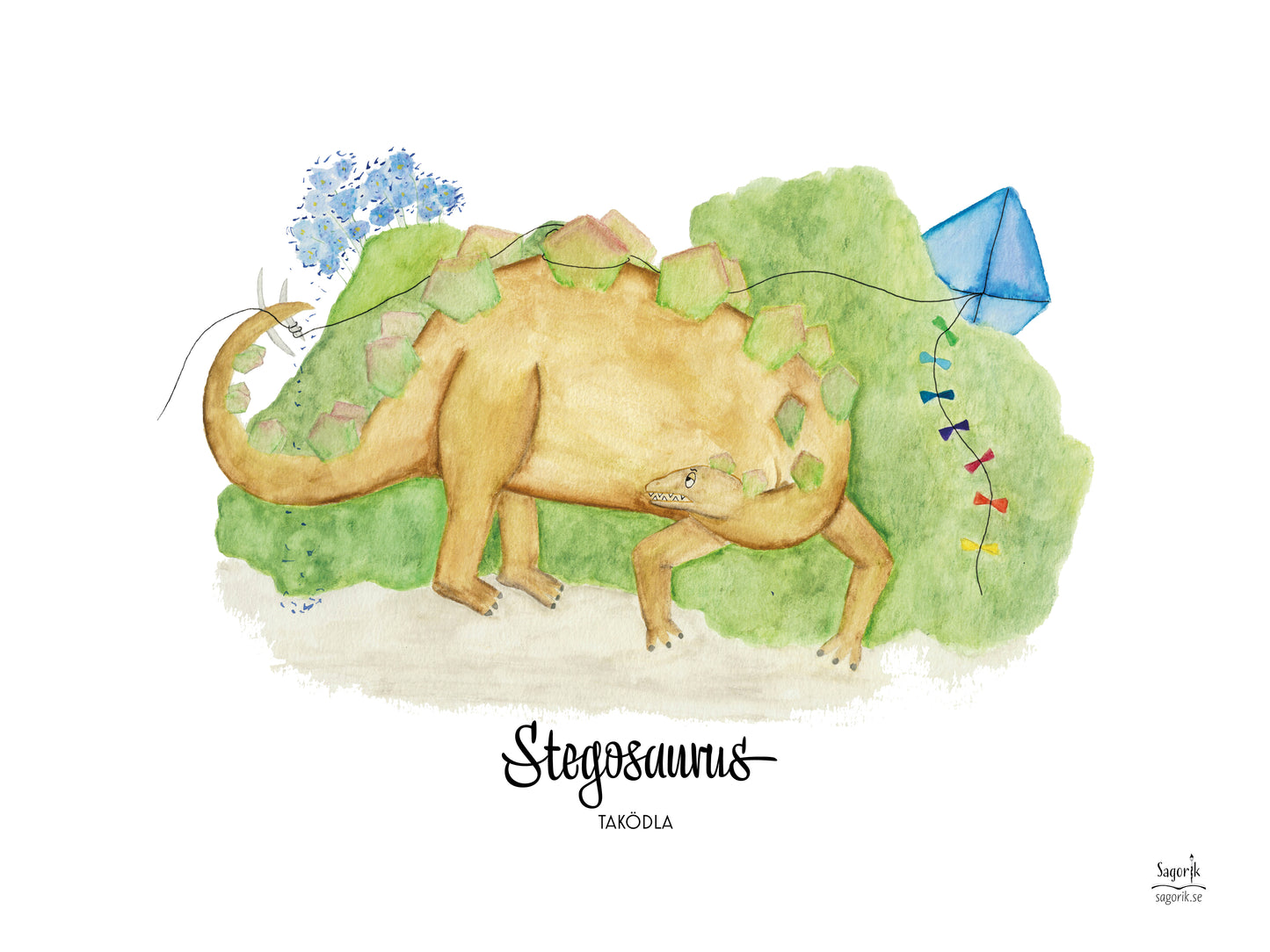 Stegososaurus poster