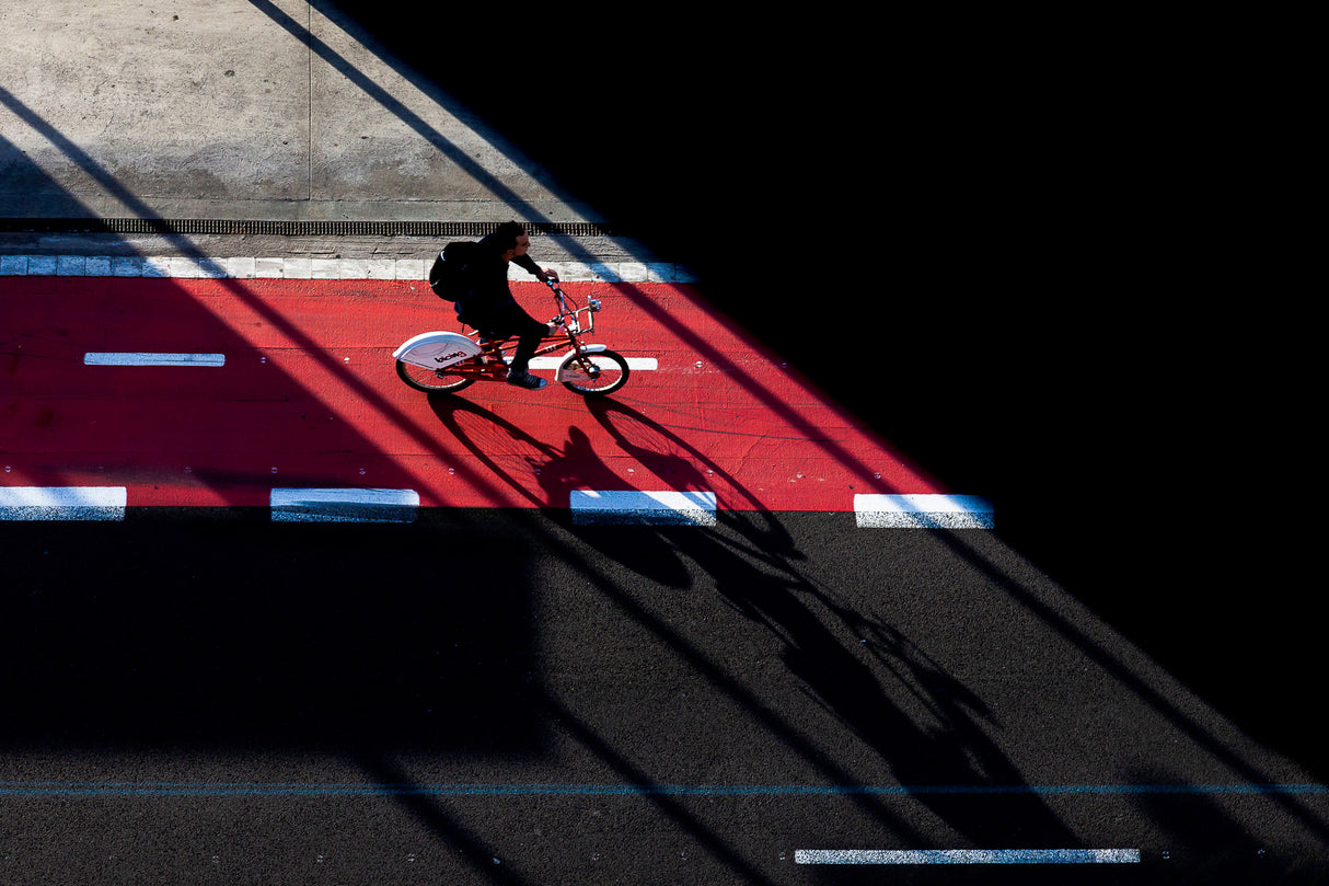 Il ciclista Poster och Canvastavla