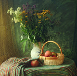 Flowers and Apples Poster och Canvastavla