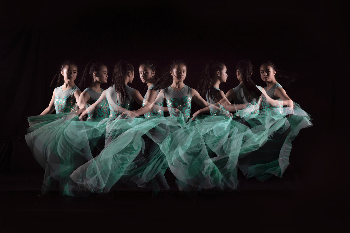 Whirling  Ballerina Poster och Canvastavla