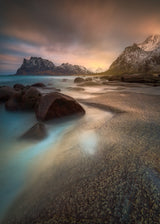 Viking Sunrise Poster och Canvastavla