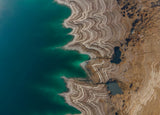 dead sea from above Poster och Canvastavla