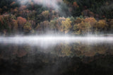 The mystical pond in the autumn 3 Poster och Canvastavla