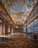Philosophical hall Strahov Monastery Poster och Canvastavla