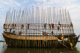 The story of preserving Malar boat. Poster och Canvastavla