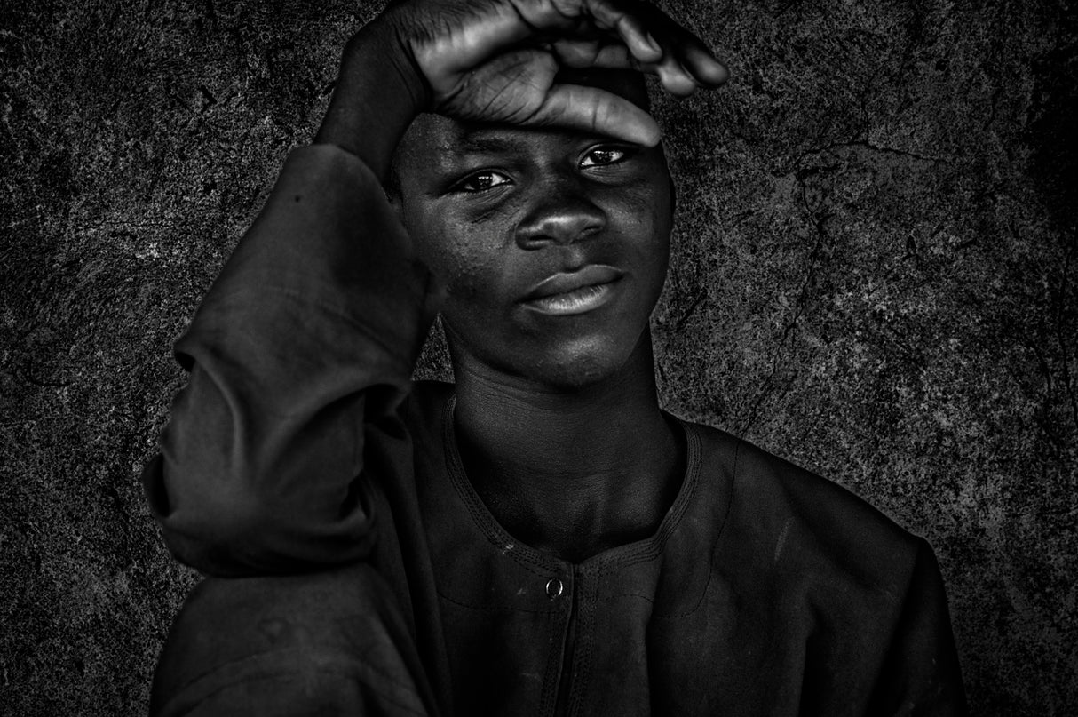 A boy from Benin Poster och Canvastavla