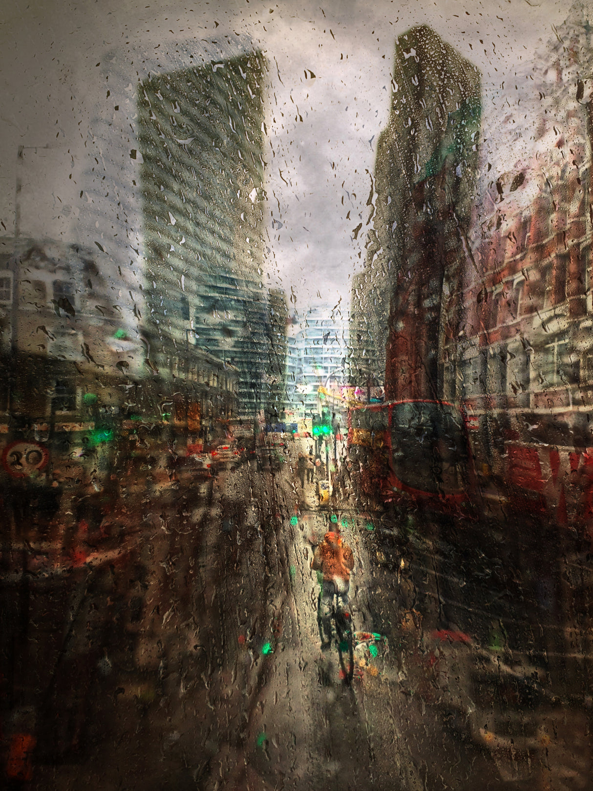 Rainy day... Poster och Canvastavla