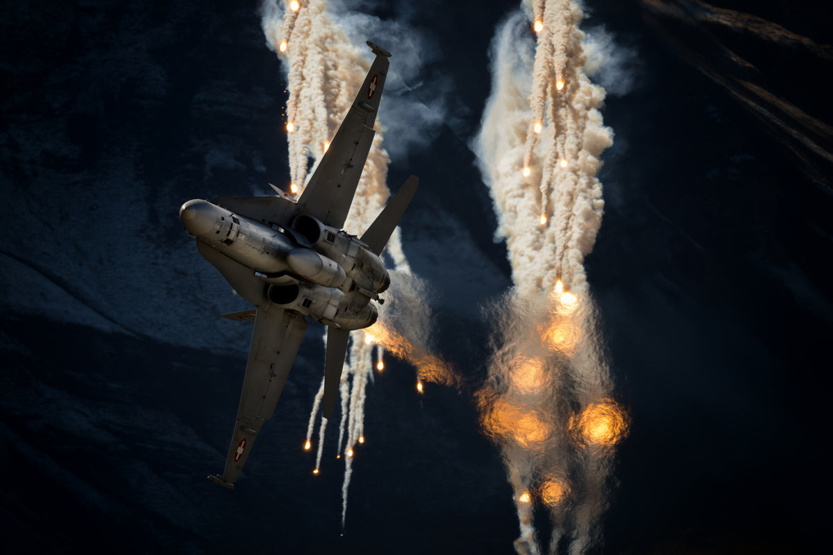 F-18 Hornet Poster och Canvastavla