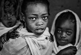 At a religious ceremony in Ethiopia. Poster och Canvastavla