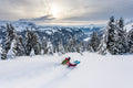 Freeriding with Arnaud Kugener Poster och Canvastavla