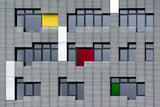 Staggered surfaces Poster och Canvastavla