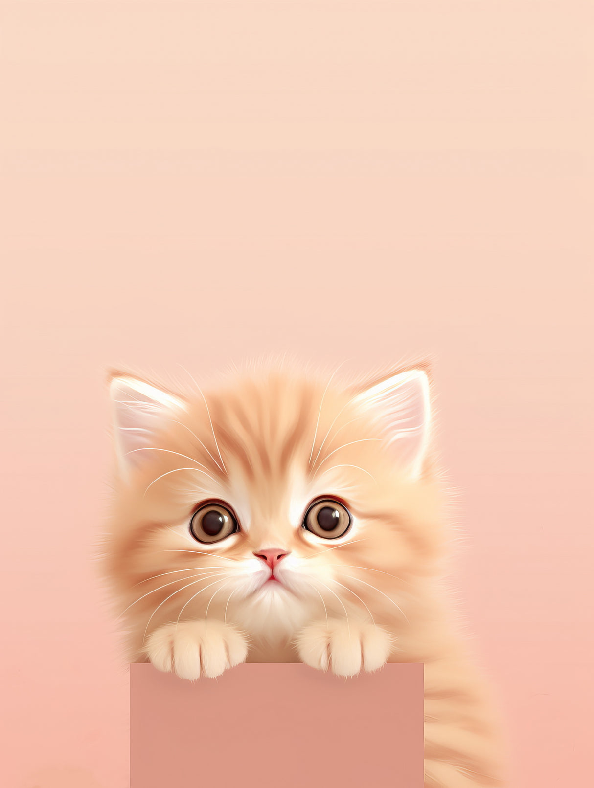 Kitty 1 Poster och Canvastavla