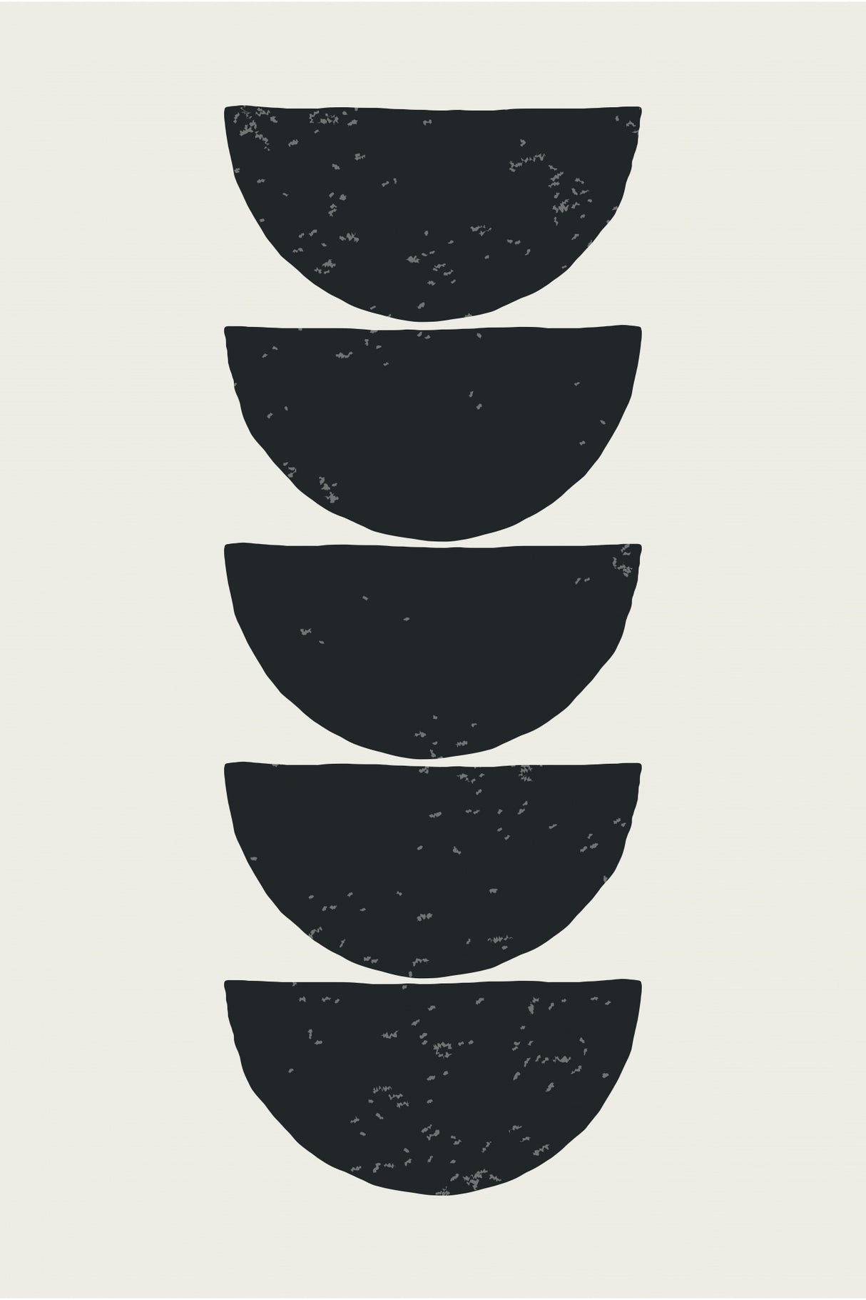 Minimal Circles #3 Poster och Canvastavla