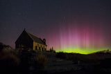 The Southern Lights at Tekapo Poster och Canvastavla