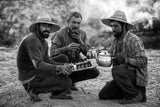 charcoal workers (tea time) Poster och Canvastavla
