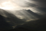 Sun Rays Mood Poster och Canvastavla