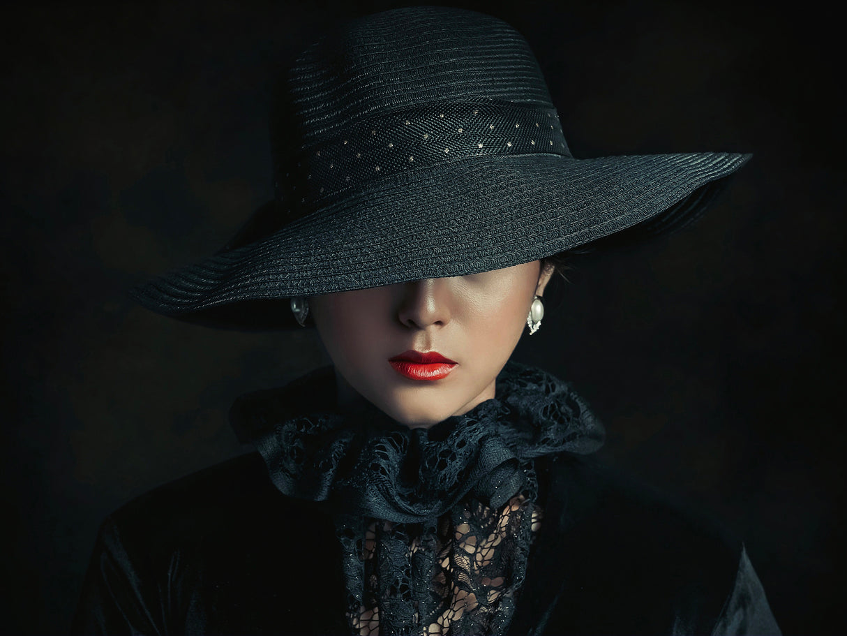 Black Hat Poster och Canvastavla